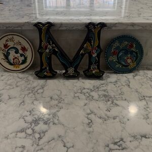 Barbara Hagelie rosemaling set. New, never hung.